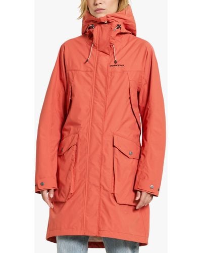 Didriksons Thelma Parka - Red