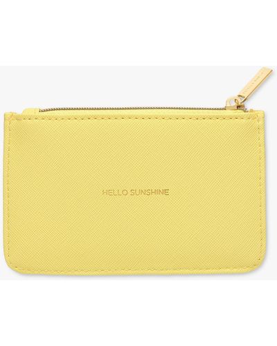 Estella Bartlett Hello Sunshine Card Holder - Yellow