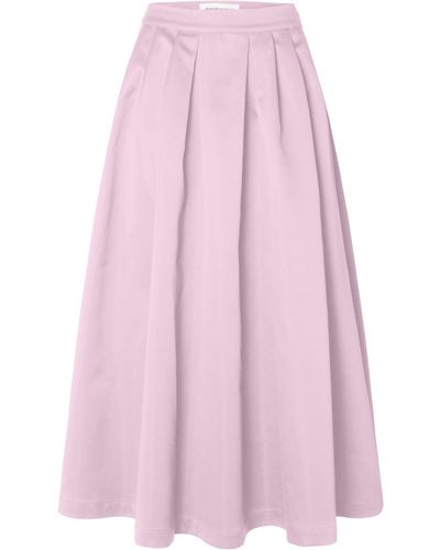 SELECTED Aresia Midi Skirt - Pink