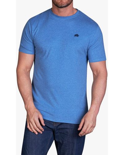 Raging Bull Classic Organic Cotton T-shirt - Blue
