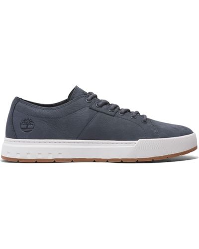 Timberland Maple Grove Low Top Leather Trainers - Blue