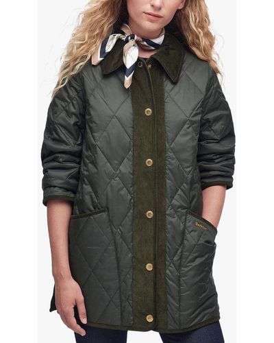 Barbour Highcliffe Quilted Jacket - Green