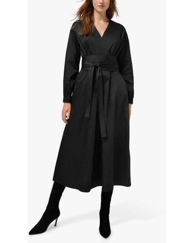 Jasper Conran Jasper Conran Connie Kimono Wrap Dress - Black