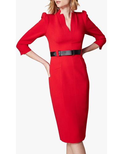 Karen Millen Forever Dress - Red
