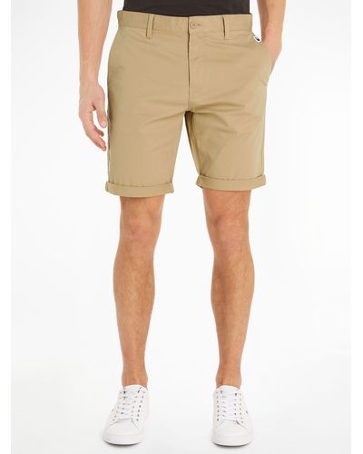 Tommy Hilfiger Tommy Jeans Scanton Chino Shorts - Natural
