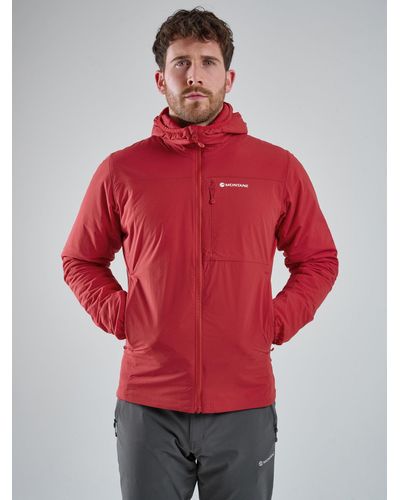 MONTANÉ Fireball Insulated Water Repellent Jacket - Red