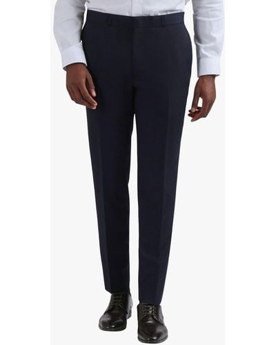 Ted Baker Brook Tuxedo Slim Fit Trousers - Blue