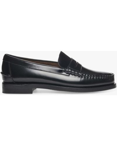 Sebago Classic Dan Leather Loafers - Grey