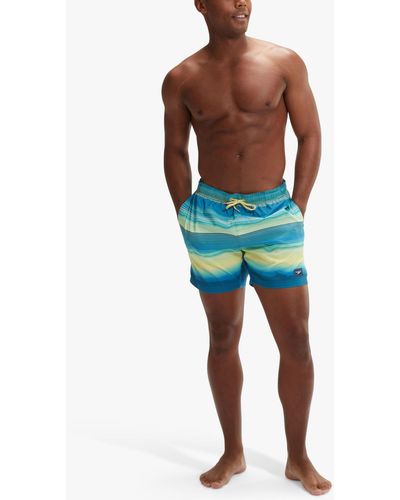 Speedo Hyper Boom Spliced Jammer Swim Shorts - Blue