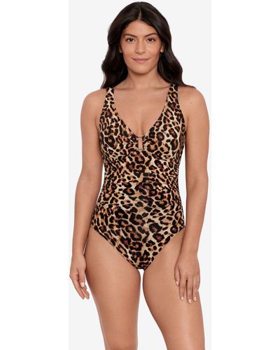 Ralph Lauren Lauren Ring Swimsuit - Brown