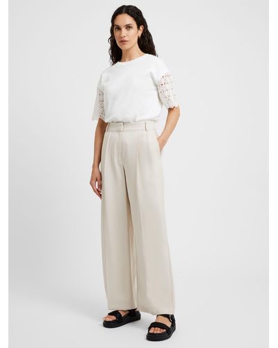 Great Plains Summer Tailored Trousers - White