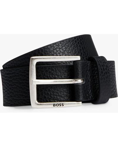 BOSS Boss Rummi Leather Belt - Black