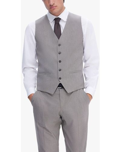 SELECTED Tailored Fit Waistcoat - Grey