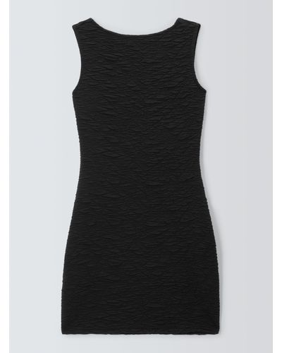 GOOD AMERICAN Scrunchie Mini Dress - Black