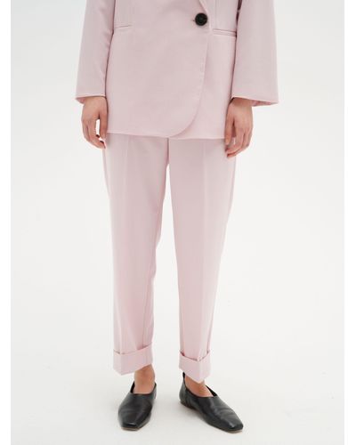 Inwear Naxa Turn Up Trousers - Pink