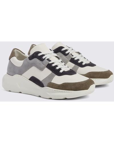 Moss Chunky Trainers - White