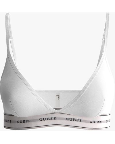 Guess Carrie Triangle Bra - White