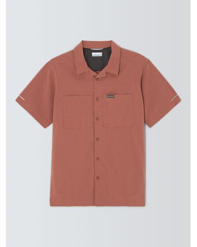 Columbia Mesa Short Sleeve Shirt - Orange