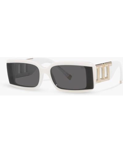 Tiffany & Co. Tf4197 Rectangular Sunglasses - Grey