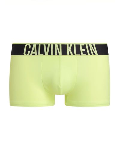 Calvin Klein Low Rise Trunks - Green