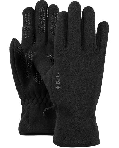 Barts Fleece Gloves - Black