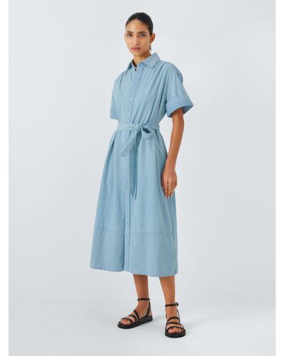 Ralph Lauren Polo Matthew Shirt Dress - Blue