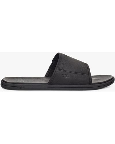 UGG Seaside Slider Sandals - Black