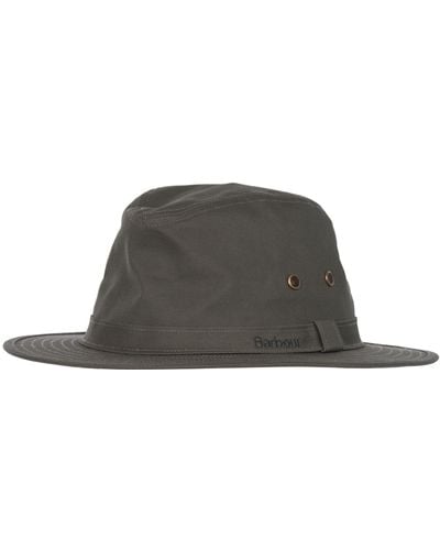 Barbour Dawson Safari Hat - Grey