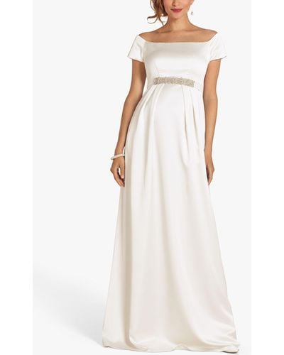 TIFFANY ROSE Aria Maternity Wedding Dress - White