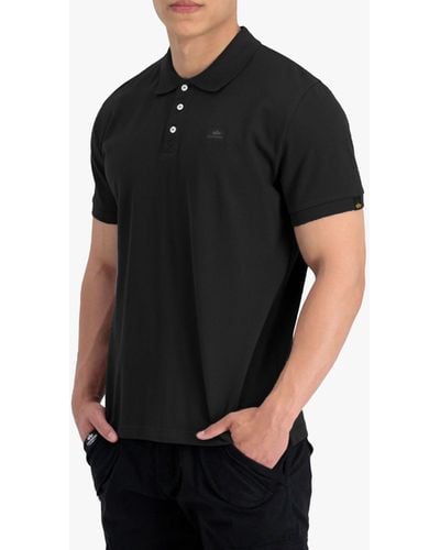 Alpha Industries X-fit Polo Shirt - Black