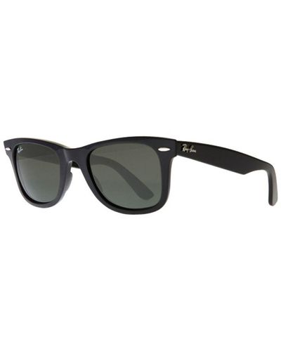 Ray-Ban Rb2140f Original Wayfarer Asian Fit 127771 Sunglasses - Black