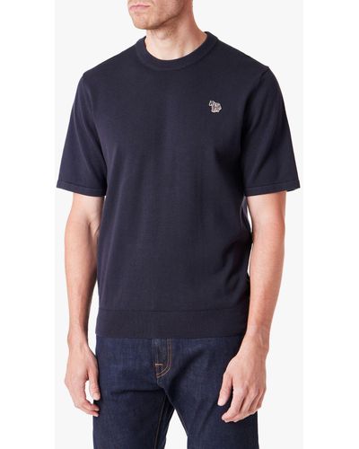 Paul Smith Ps Crew Neck T-shirt - Blue
