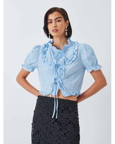 Sister Jane Marmalade Bow Top - Blue