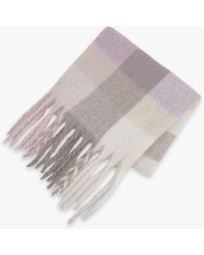 Totes Chunky Check Woven Blanket Scarf - Multicolour