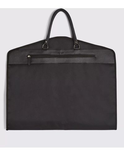 Moss Saffiano Premium Suit Carrier - Black