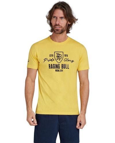 Raging Bull Pride & Glory T-shirt - Yellow