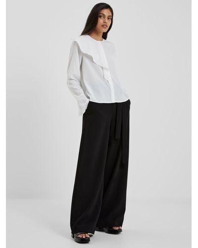 French Connection Crepe Shirt - White