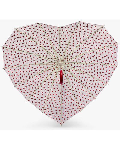 Fulton L909 Heart Shaped Umbrella - Pink