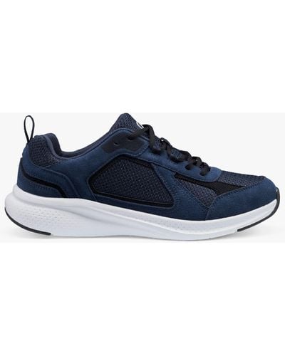 Hotter Success Retro Inspired Trainers - Blue