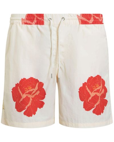 AllSaints Roze Swim Shorts - Red