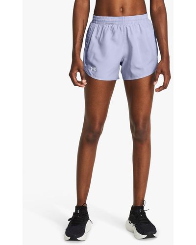 Under Armour Fly-by 3" Shorts - Blue