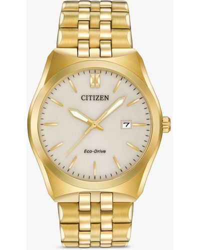 Citizen Bm7332-53p Corso Eco-drive Bracelet Strap Watch - Metallic