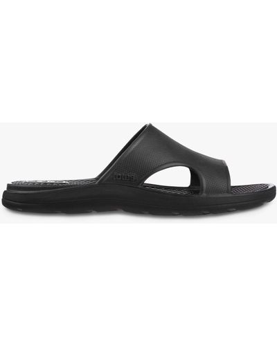 Totes Solbounce Vented Slider Sandals - Black