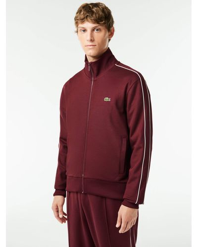 Lacoste core fleece track top cheap