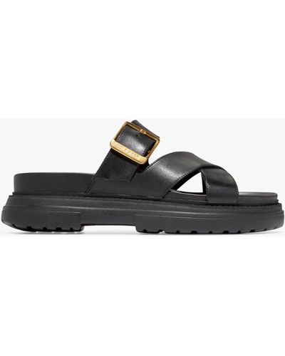 Cole Haan Fraya Slide Sandals - Black