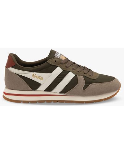 Gola Classics Daytona Chute Lace Up Trainers - Brown