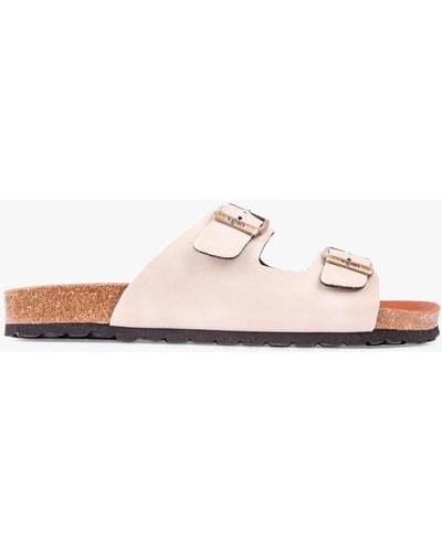 V.Gan Mango Double Strap Footbed Sandals - Pink