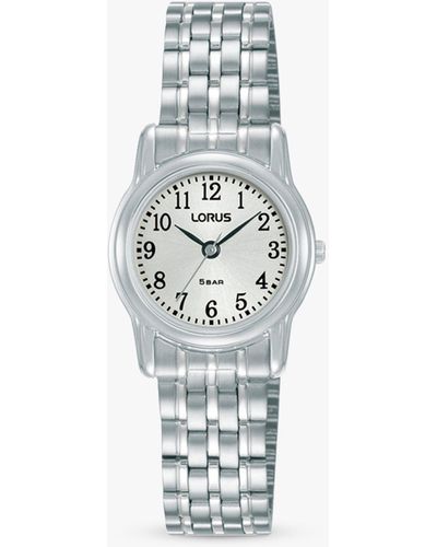 Lorus Heritage Bracelet Strap Watch - White