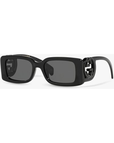 Gucci GG1325S Rectangular Sunglasses - Grey
