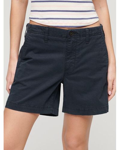 Superdry Classic Chino Shorts - Blue